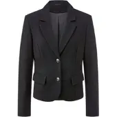 Peter Hahn Jersey-Blazer schwarz