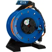 Hedi Vollkunststoff-Kabeltrommel Generation 7 Champion Ø 290 mm mit PRCD-S, 40m - K740Q2TFP