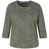Emilia Lay Sweatshirt 3/4-Arm grün, 54