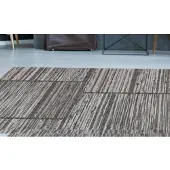 Calo-deluxe Teppich "Roxy 120" Gr. 2, beige (natur, grau), B:80cm H:6mm L:150cm, Baumwolle, Kunstfaser, Wolle, Teppiche, Teppich, Jacquard, Flachgewebe, Wohnzimmer, Esszimmer