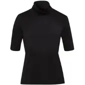 Peter Hahn Rollkragen-Shirt schwarz, 38