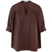 Peter Hahn Bluse braun, 40