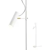 Redo Stehleuchte Pivot weiß matt 25x154x25.2 cm