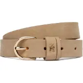 Tommy Hilfiger Damengürtel Essential Effortless 2.5 Nubuck AW0AW17762 Beige