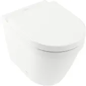 Villeroy & Boch Architectura Tiefspül- WC, freistehend, wandnah, 370x540mm, weiß, 5690R001, Farbe: Weiß