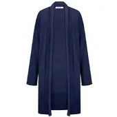 Peter Hahn Long-Strickjacke blau, 40