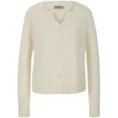 Peter Hahn Strickjacke aus 100% Kaschmir weiss, 46