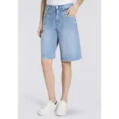 Herrlicher Jeansbermudas "Brooke Bermuda Denim" mit weitem Bein