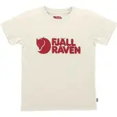 Fjällräven Kids Logo T-shirt chalk white (113) 104