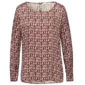 Peter Hahn Bluse Rundhals-­Ausschnitt pink, 36