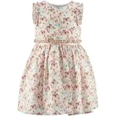 Happy girls Sommerkleid "Mädchenkleid", Mädchen, Gr. 116, EURO-Größen, bunt (rose), Stoff, 100% Viskose, normal, Kleider Sommerkleid