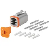 Hella Steckgehäuse 24 V 6-polig Licht-Expertise passend für u.a. AEBI