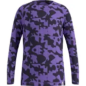 Odlo - Kid's BL Top Crew Neck L/S Active Warm Graphic - Kunstfaserunterwäsche Gr 164 lila/blau