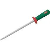 Sanelli Wetzstahl, grüner Griff, Messerschleifer mit langer Klinge, Klingenlänge: 30 cm