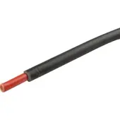 Herth+Buss HERTH&BUSS Kabel, FLYY, 1-adrig, 50m schwarz/rot - 51275139000 - schwarz/rot