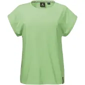 Schöffel Funktionsshirt SCHÖFFEL "T Shirt Style Serenio WMN", Damen, Gr. 38, 6175, grün, Oberstoff: 61% Baumwolle, 34% Polyester, 5% Elasthan, Rundhals, Shirts Funktionsshirt