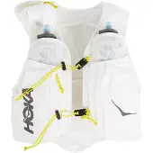Hoka One One - Trail-Weste 10 l &ndash; Unisex &ndash; Trail Run Vest 10L - Trail Run Vest 10L White - Größe S - Weiß
