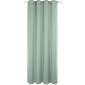 Wirth Vorhang "Newbury", grün (mint), B:130cm H:315cm, Baumwolle, Polyester, Gardinen, Vorhang, nach Maß