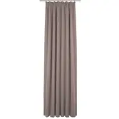Wirth Vorhang "Torbole", rot (apricot), B:132cm H:145cm, Baumwolle, Polyester, Gardinen, Vorhang, nach Maß