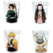 Just Funky Demon Slayer: Kimetsu No Yaiba-glas 57ml 4 Einheiten