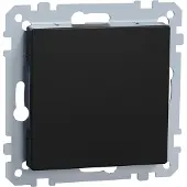 Schneider Electric M Serie Leere Abdeckung Platte Schwarz - MEG4075-0403