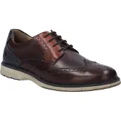 Josef seibel Schnürschuh "Stuart 07, castagne-multi", Herren, Gr. 44, braun (castagne, multi), Obermaterial: 100% Rindsleder Leather cow., Schuhe Schnürschuh