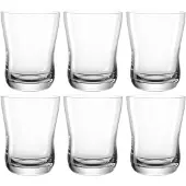 Leonardo Gläser-Set "Trinkglas-Set VITA, 360 ml, 6er-Set", transparent, H:10,8cm Ø:8,4cm, Glas, Trinkgefäße, Gläser-Set, spülmaschinengeeignet