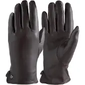PEARLWOOD Lederhandschuhe "PAM" weiches Fleece-Innenfutter, Temperaturregulierend, Seitenschlitz