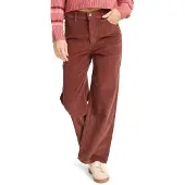 Billabong High-waist-Jeans "Be Free Cord", Damen, Gr. 25 (XXS), espresso, Obermaterial: 100% Baumwolle., Jeans High-waist-Jeans