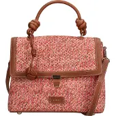 Rieker Handtasche Rot, 30x21x8,5 cm (B x H x T), mit abnehmbarem Schulterriemen