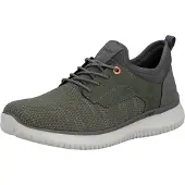 Rieker Herrenschuhe Slipper sportlicher Schnürer Grün Freizeit
