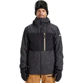 Quiksilver Sycamore Printed Jacke Schwarz M Mann Schwarz M