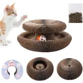 OEM Kratzplank für Katzen, interaktiv, mit Glocke und Katzenminze