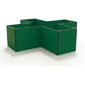 GFP 269 x 269 x 77 cm Hochbeet, Grün - (GFPV00568)
