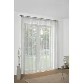 Wirth Vorhang Gr. 13, weiß (sanftes weiß), B:300cm H:225cm, Polyester, Gardinen, Vorhang, Store
