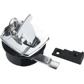 PLASTIMO Bügelschloss Silber 53 x 60 mm Silber 53 x 60 mm