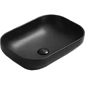 Mexen Daria Aufsatzwaschbecken 50 x 35 cm, schwarz matt - 21935085
