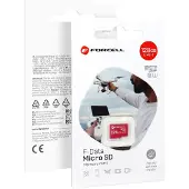 Forcell 5903396324741, 128 GB, MicroSD, Klasse 10, UHS-I, Class 3 (U3), Rot