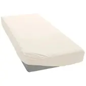 Bellana Spannbettlaken "Frottier", beige (creme), L:200cm, Frottee, Obermaterial: 80% Baumwolle, 20% Polyester, Bettlaken, Spannbettlaken, weich und angenehm zur Haut