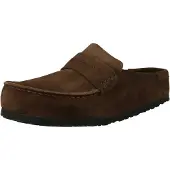 Birkenstock Herren Naples Wrapped Suede Leather Carafe Regular-Schuhgröße 42