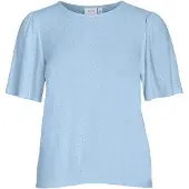 Vila "VIBELLI O-NECK S/S TOP - NOOS"