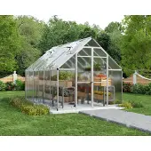 Palram - Canopia Aluminium Gewächshaus Essence 812 Silber 366x243x231 cm