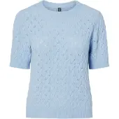 Pieces Pclelou Strickoberteil | Blau | XS