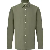 Jack & Jones Langarmhemd "JJEBREEZE LINEN BLEND SHIRT L/S SN" mit Knopfleiste