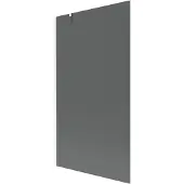 Mexen Next Duschabtrennung für die Badewanne 1-flügelig 100 x 150 cm, grafit, weiß - 895-100-000-00-40-20