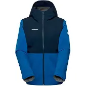 Mammut - Women's Linard Light Hardshell Hooded Jacket - Regenjacke Gr XS blau
