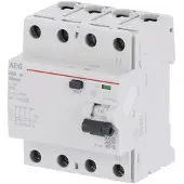 AEG ABB FN440/A30 Fehlerstrom-Schutzschalter 4P Typ A 40 A, 30 mA, 4 TE 2CSF704156R1400 FN440A30