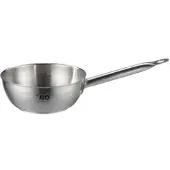 Elo Profi Therm Stielkasserolle, Edelstahltopf geeignet für alle Herdarten, auch für Induktion, Durchmesser: 16 cm