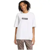 Adidas Originals T-Shirt ORIGINALS "AOP", Damen, Gr. L, weiß, Obermaterial: 100% Baumwolle, normal, Rundhals, Shirts T-Shirt