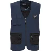 Indicode Kurzweste "Kurzweste IDPiet", Herren, Gr. L, blau (navy), Obermaterial: 100% Polyester PES., Westen Kurzweste